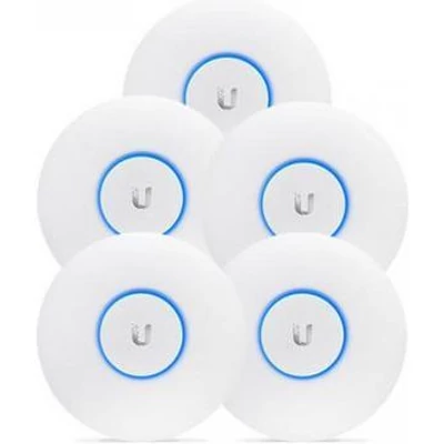 UBIQUITI UAP-AC-SHD-5 UniFi Wave2 AC AP, Security and BLE, 5-Pack