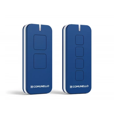 COMUNELLO VICTOR-2RC-KEK Victor ugrókódos távirányító; 2 csatorna; 433.92 MHz; kék