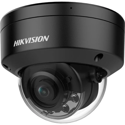 HIKVISION DS-2CD2187G2H-LISU-B(2.8mm)(eF 8 MP WDR fix ColorVu IP dómkamera; IR/láthatófény; hang I/O