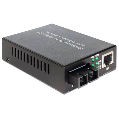LINKEASY MMC-FE-MM-SC Mini Fast Ethernet média konverter, MM 1310 nm, 2km , -2065C