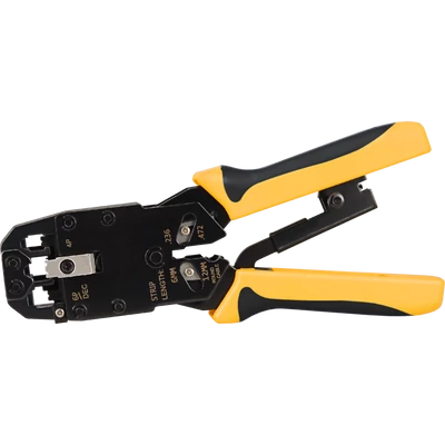 NESTRON NTC-200AR Moduláris krimpelő fogó; 10P10C, 8P8C, 4P4C, 4P2C