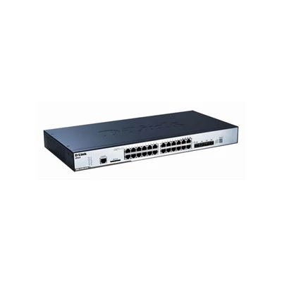 D-LINK DGS-3120-24TC/SI 24-port 10/100/1000 Layer 2 Stackable Managed Gigabit Switch including 4-por