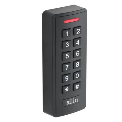 SILIN SK2-EM/MF Kártyaolvasó és kódzár; 125 kHz és MIFARE; önálló működésű; kültéri; IP66