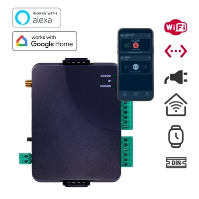 TELL OPEN.ioting-Power-12-24V OPEN.ioting; okos kapunyitó; WiFi/Ethernet; Antenna; KA1042