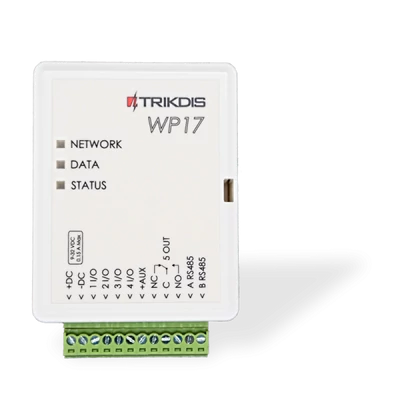 TRIKDIS WP17 WiFi kapu és általános okosotthon vezérlő; 4 be- vagy kimenet