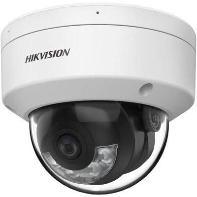 HIKVISION DS-2CE50DF3T-VPLSE (2.8mm) 2 MP THD fix IR dómkamera; IR/láthatófény; beépített mikrofon;