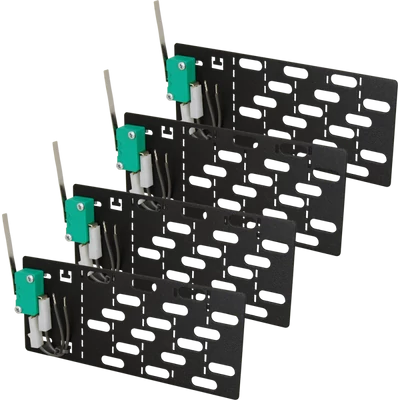 PULSAR RWST 4 darabos tamper kapcsoló szett 19" rack szekrényekhez