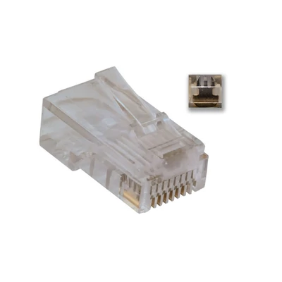 EGYÉB GYÁRTÓ RJ45-CAT5E-UTP-100 UTP RJ45 csatlakozó; cat5e; 100 db/csomag