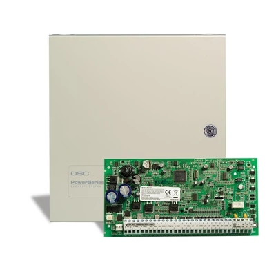 DSC PC1864NKEH1 PC1864 Központ, fémdobozzal