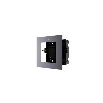 HIKVISION DS-KD-ACF1(Plastic) Moduláris IP video-kaputelefon szerelőkeret süllyesztő keret, 1 modulo