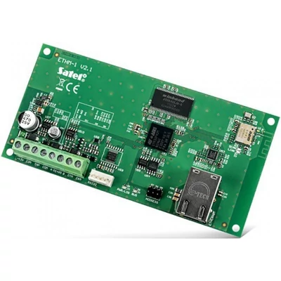 SATEL ETHM-1 PLUS Ethernet modul INTEGRA, INTEGRA Plus és VERSA riasztóközpontokhoz