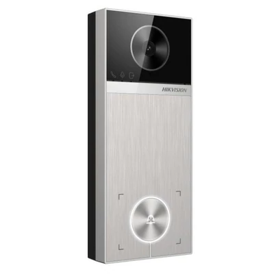 HIKVISION DS-KV6114-ME1 Egylakásos IP video-kaputelefon kültéri egység; kártyaolvasóval; IR-megvilág