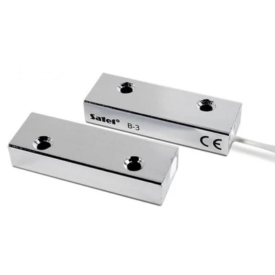 SATEL B-3 Mágneses nyitásérzékelő; felületre szerelhető; fém burkolattal