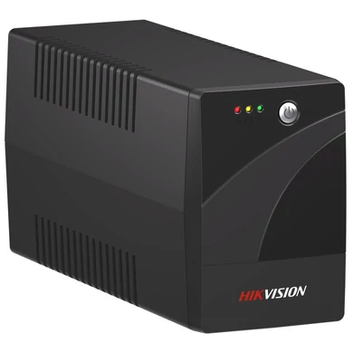 Hikvision DS-UPS1000-R Szünetmentes tápegység;1000 VA/600 W; beépített akkumulátor 12V/9Ah;2dbSchuko