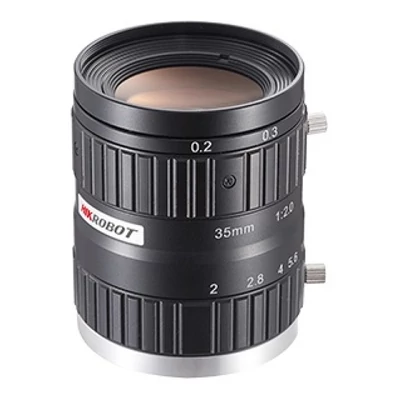 HIKROBOT SA3520M-10MP Objektív; 35 mm fix fókusztávolság; 10 MP; F2.0-F22; 4/3"; C-menet