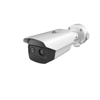 HIKVISION DS-2TD2615-10 IP hő- 23.3°x17.6° és láthatófény 40°x22° kamera; csőkamera kivitel; ?8°C; -