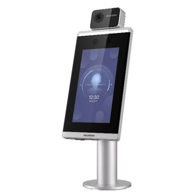 HIKVISION DS-K5671-3XF/ZU 7 MinMoe arcfelismerő beléptető vezérlő terminál testhőmérséklet méréssel