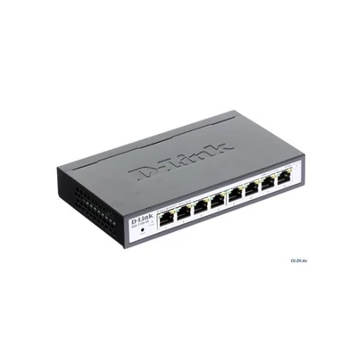 D-LINK DGS-1100-08 8-port 10/100/1000 Gigabit Smart Switch