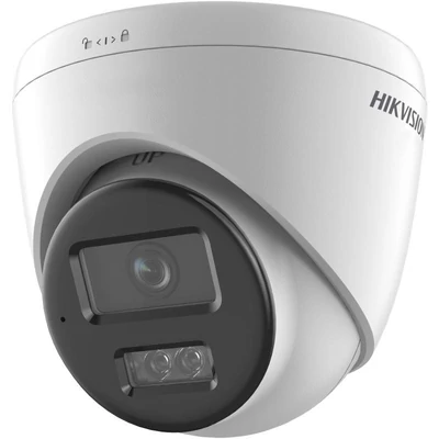 HIKVISION DS-2CD1363G2-LIUF(2.8mm) IP Turret kamera, 6MP, Fix objektív, 30m IR és fehér LED megvilág