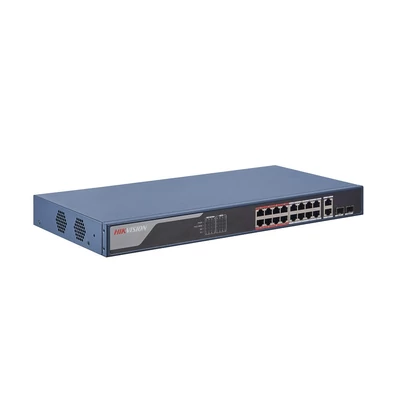 HIKVISION DS-3E1318P-EI V2 Smart 100M POE switch, 230W, 16+2 port