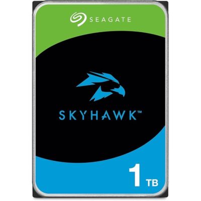 SEAGATE ST1000VX013 SkyHawk; 1 TB biztonságtechnikai merevlemez; 24/7 alkalmazásra