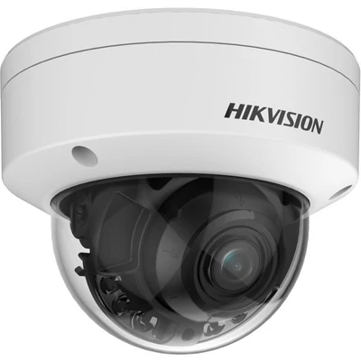 HIKVISION DS-2CD2747G2HT-LIZS(2.8-12mm)(eF) IP Dómkamera, 4MP, Motoros obj., 40m IR és fehér LED, SD