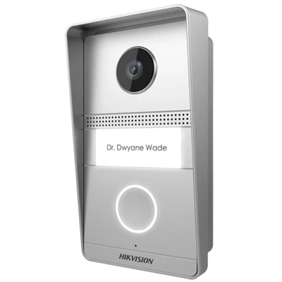 HIKVISION DS-KV1101-ME2/Flush Analóg video-kaputelefon kültéri egység; kétvezetékes; 2 MP; süllyeszthető