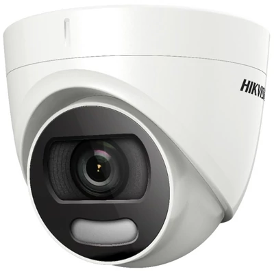 HIKVISION DS-2CE72HFT-E (3.6mm) 5 MP ColorVu THD WDR fix turret kamera; fényriasztás; PoC