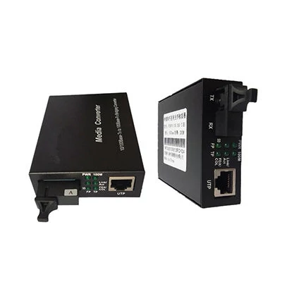 LINKEASY MMC-FE-SFD-20SC Mini Fast Ethernet média konverter, SM BiDi, Tx:1550nm, Rx:1310nm, 20km , -