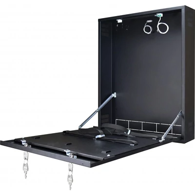 PULSAR AWO530 Függőleges zárható fali szekrény DVR/NVR eszközökhöz; max. rögzítő méret: 470x485x95 m