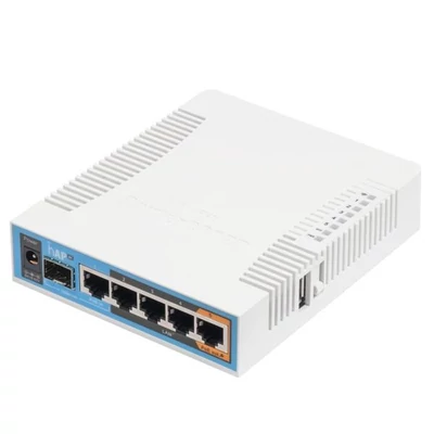 MIKROTIK hAP ac (RB962UiGS-5HacT2HnT) Dual-Concurrent Tripple Chain 2.4/5GHz AP, 802.11ac/a/n/b/g, F