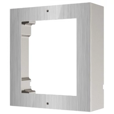 HIKVISION DS-KD-ACW1/S Társasházi IP video-kaputelefon szerelőkeret felületre; 1 modulos verzió; rozsdamentes acél