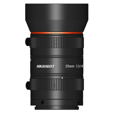 HIKROBOT MVL-AF2524M-M42 Objektív; 25 mm fix fókusztávolság; 4K; F2.4-F16; 25 mm szenzorméret; M42-menet