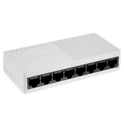 HIKVISION DS-3E0508D-O 8 portos switch; 10/100/1000M; nem menedzselhető