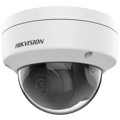 HIKVISION DS-2CD2123G2-IS(2.8mm) IP, Dómkamera, 2 MP, Fix objektív, EXIR 30m, IR, Hang/riasztás I/O