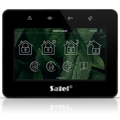 SATEL INT-TSG2-B 4,3" érintőképernyős kezelő; fekete