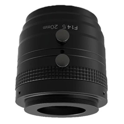 HIKROBOT MVL-AF2045M-M42 Objektív; 20 mm fix fókusztávolság; 4K; F4.5-C; 30 mm szenzorméret; M42-men