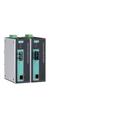 MOXA IMC-101-S-SC-T Industrial Media Converter, single mode, SC, 40 km, -40 to 75°C