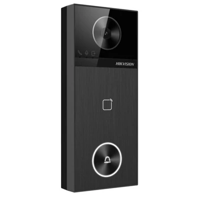 HIKVISION DS-KV6114-WBE1 Egylakásos IP video-kaputelefon kültéri egység; kártyaolvasóval; WiFi; Blue