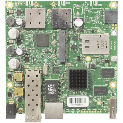 MIKROTIK RB922UAGS-5HPacD RouterBOARD 922UAGS with 720MHz Atheros CPU, 128MB RAM, 1xGigabit LAN, USB, 1xSFP, miniPCIe, SIM slo