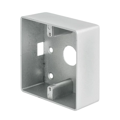 YLI MBB-B-SS-H Rozsdamentes kiemelő keret nyomógombokhoz; 86x86