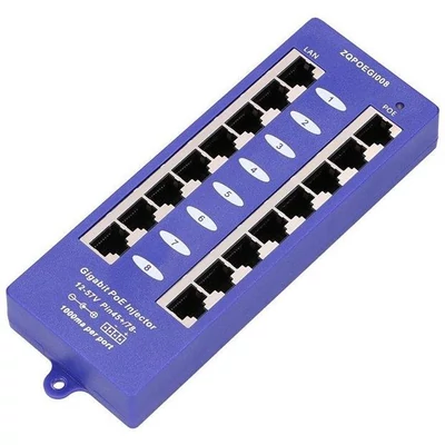 MAXLINK POE-BOX8-G passive Gigabit POE injector, 8 ports