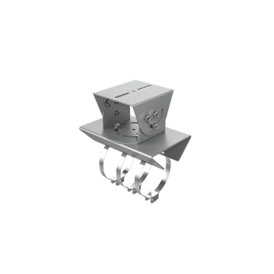 HIKVISION DS-1214ZJ-P Kiegészítő, Vízszintes oszlop adapter, szürke