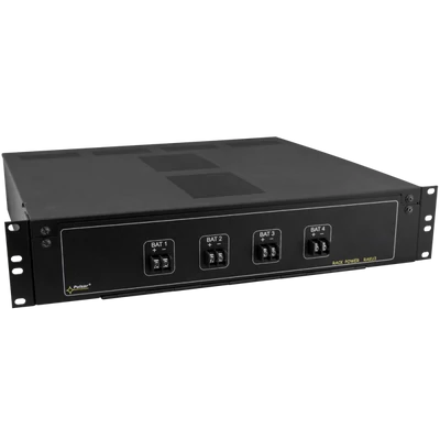 PULSAR RAKU3 2U akkumulátor tároló doboz 19" rack szekrényekbe; mély; 4x 7Ah/17Ah akkumulátor hely
