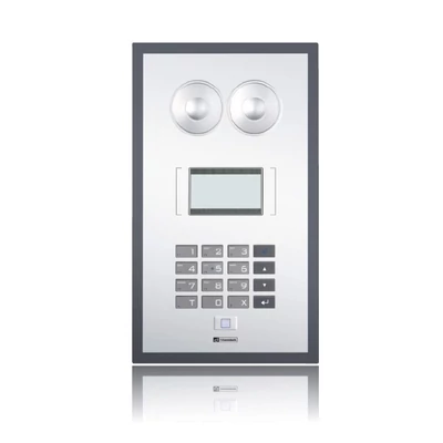 COMMEND SIP-W S800F Tisztatéri SIP interkom; membránnal védett; LCD kijelző; számbillentyűzet