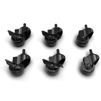 TRAK RACER TR-WKIT-2 Szimulátor kiegészítő - Caster Wheels, Brake & Mounting Brackets