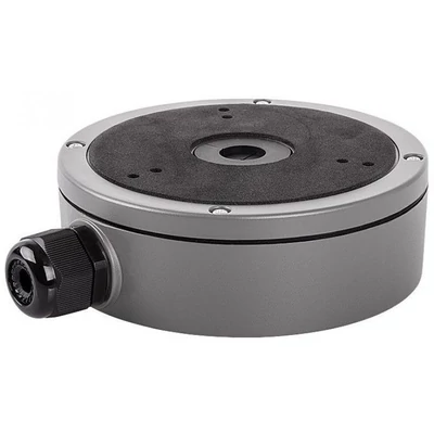 HIKVISION DS-1280ZJ-M-G Kötődoboz dómkamerákhoz; grafitszürke