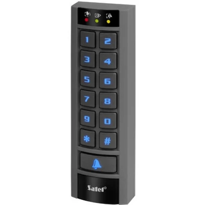 SATEL INT-SCR-BL Kültéri multifunkciós kezelő kártyaolvasóval INTEGRA központokhoz; kék