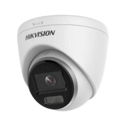 HIKVISION DS-2CD1347G0-L IP, Turret kamera, 4 MP, Fix objektív, 30m fehér fény, Fehér LED