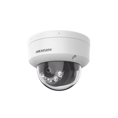HIKVISION DS-2CD2143G2-LIS2U (2.8mm) 4 MP AcuSense WDR fix IP dómkamera; IR/láthatófény; hang I/O; r